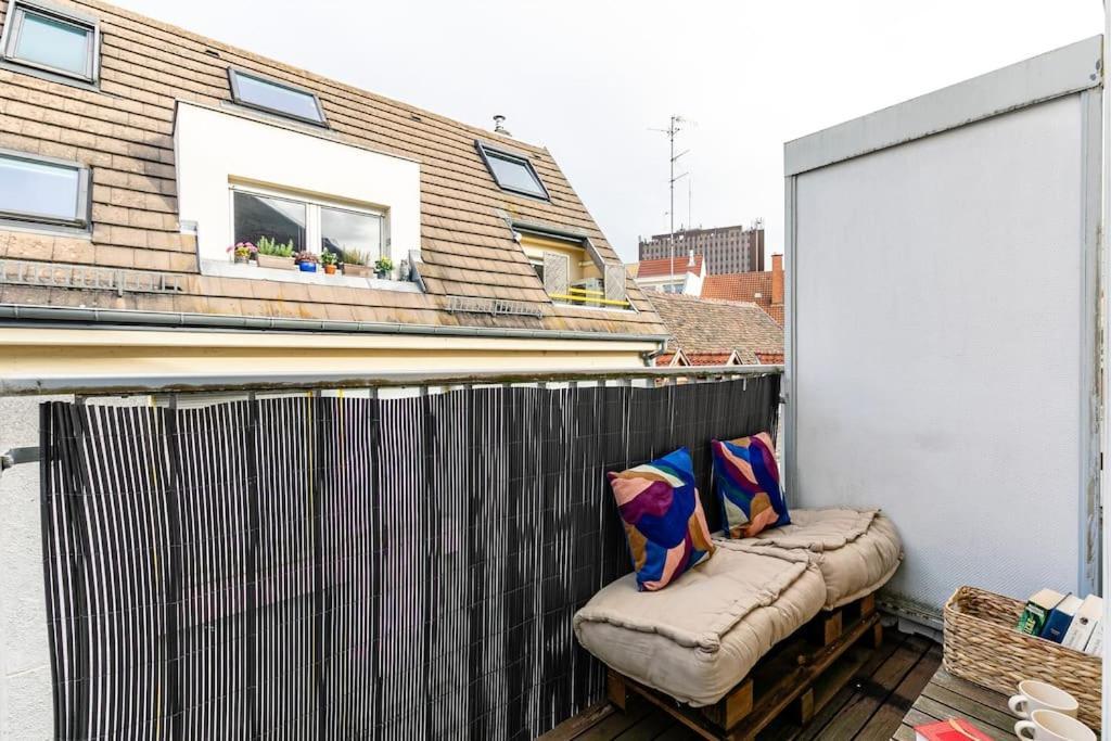Studio Strasbourg/Gare +Balcon Exterior photo